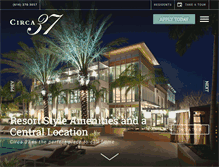 Tablet Screenshot of circa37.com